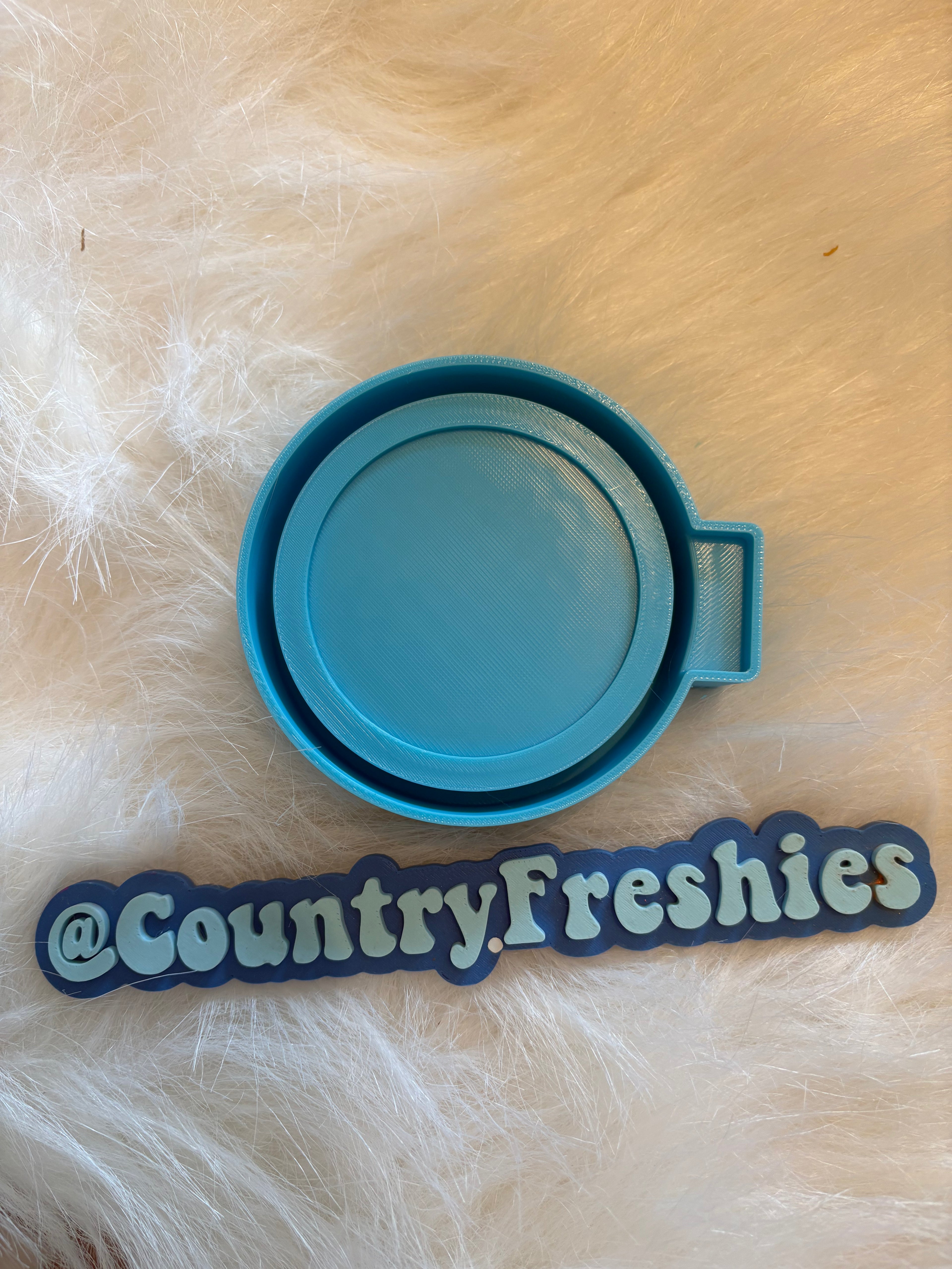 3in/2.5in Cardstock Round